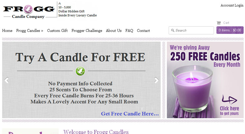 Frogg Candles