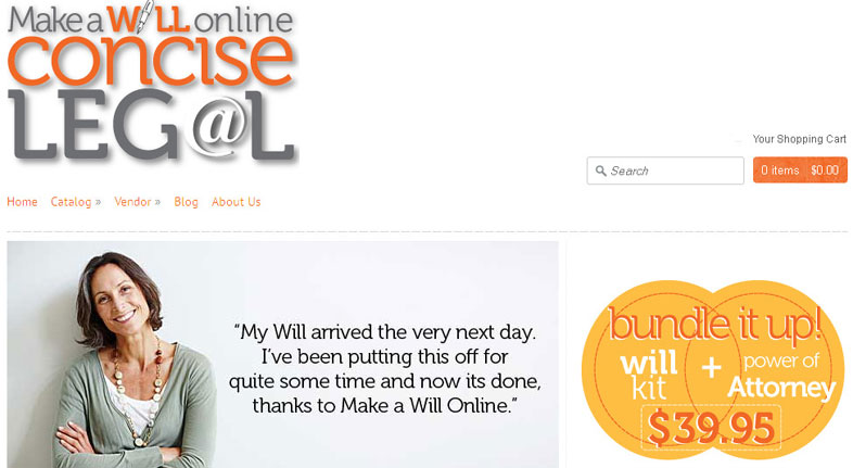 Make a will online