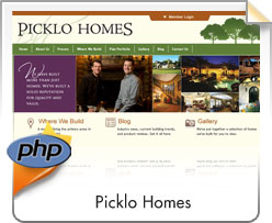 PHP, Picklo Homes