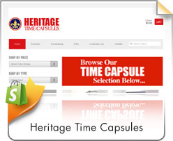 Shopify, Heritage Time Capsules