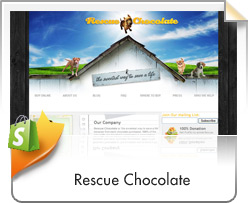 Shopify, Rescue Chocolate